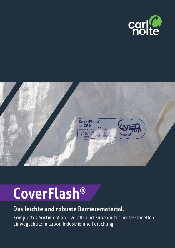 Broschüre Einwegschutz