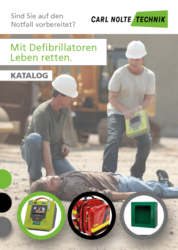 Katalog "Mit Defibrillatoren Leben retten"
