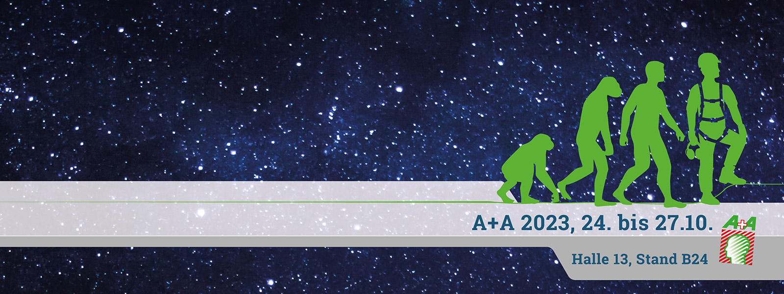 A+A 2023 in Düsseldorf, wir sind dabei